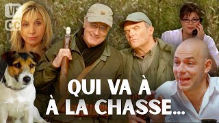 Qui va à la chasse  Film complet  Téléfilm comédie  Bernard Le Coq Michèle Bernier FP [upl. by Kinelski]