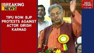 Tipu Sultan Wouldve Been Hailed If He Was Hindu BJPs Girish Karnad [upl. by Schellens]