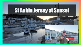 St Aubin Jersey at Sunset [upl. by Enoed]