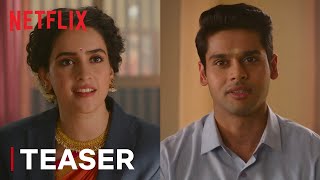 Meenakshi Sundareshwar  Official Teaser  Sanya Malhotra Abhimanyu Dassani  Netflix India [upl. by Waldman]