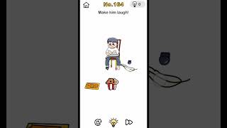 BRAIN OUT LEVEL 164 MAKE HIM LAUGH10 trending for gaming [upl. by Elleimac373]