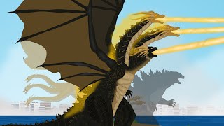 Legendary Gojidorah  Legendary Godzilla Fusion King Ghidorah  PANDY Animation 28 [upl. by Carla124]