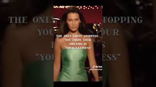 Runway confidence Bella hadid victoria secret aesthetic aestheticglowup confidence bellahadid [upl. by Zetnom]