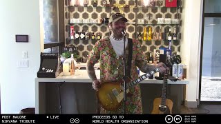 Post Malone x Nirvana Tribute  Livestream [upl. by Blandina8]