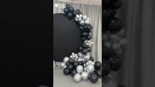 Round backdrop cover❤️ partydecorations backdrop partysupplies custompartyfavors event cover [upl. by Nednerb]