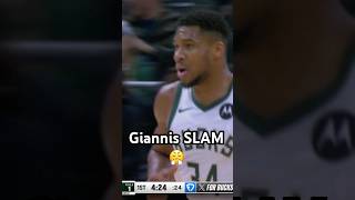 Giannis Antetokounmpo CAN’T BE STOPPED 😤🔥Shorts [upl. by Asirac]