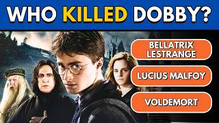 Are You a True Harry Potter Fan  Harry Potter Quiz Hard Level [upl. by Zantos]