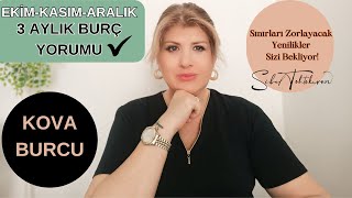 KOVA BURCU 3 AYLIK BURÇ YORUMU astroloji burçlar [upl. by Yeldahc]