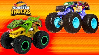 Hot Wheels Monster Truckes  Champions Cup Courses Coffin Dance Song COVER REMIX [upl. by Nonie]