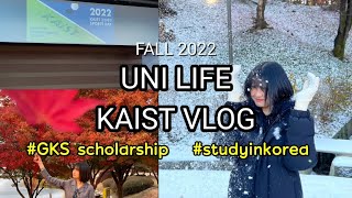 kaist vlog ชีวิตเด็กทุนรัฐบาลเกาหลี study in Korea Global Korea Scholarship EN ep2 [upl. by Jenda]