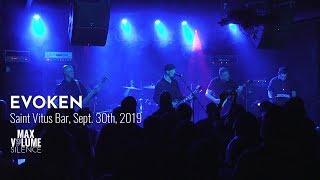 EVOKEN live at Saint Vitus Bar Sept 30th 2019 [upl. by Wettam400]