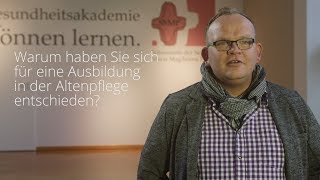 Seniorenhilfe SMMP Warum Altenpflegerin werden [upl. by Schnorr]