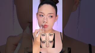 Contorno de nariz Douyin  Tutorial makeup maquiagem maquillaje douyinmakeup [upl. by Erdnaid]