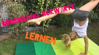 Bogengang rückwärts lernen🤸‍♀️Bembi‘s Turnstunde [upl. by Enirod]