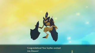 how to evolve scyther into kleavor [upl. by Heriberto]