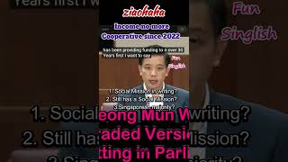 Leong Mun Wai Version 20 Rebutting in Parliament politics opposition income [upl. by Aleet810]