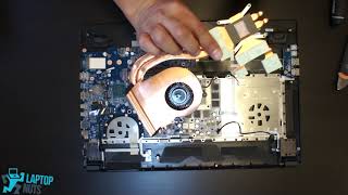 Laptop Gigabyte Sabre 17 3168NGW Disassembly Take Apart Drive Mobo CPU amp other parts Removal [upl. by Rosenwald]