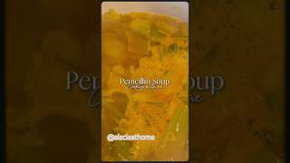 Immune Boosting Penicillin Soup Recipe 🥣  Fight Colds amp Flu Naturally shorts [upl. by Rivi462]