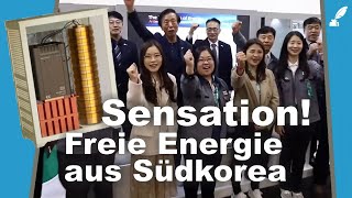 Die Freie Energie Sensation aus Südkorea  1769 Effizienz [upl. by Manda598]