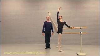 Ballet How to get a high Leg [upl. by Hareemas]