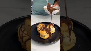 Profiteroles maison recettes profiterol profiterole recipe food recettes pastry [upl. by Eceinwahs]