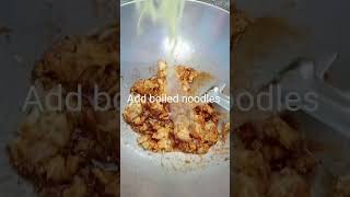 How to make Street Style Egg Noodles 🍝😋😋✌️✌️sorts ytshorts [upl. by Schear]