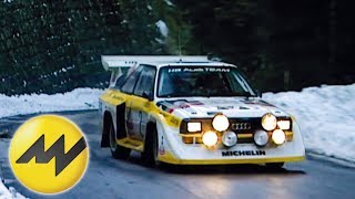 Audi Quattro S1 Onboard bei Stig Blomqvist im Audi S1 [upl. by Alinna]