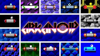 Arkanoid  Versions Comparison HD 60 FPS [upl. by Nea]