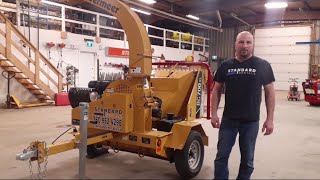 Vermeer BC700xl Wood Chipper Operational Walk Through [upl. by Ikairik87]