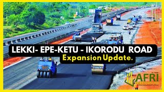 Lekki Epe Expressway  KetuIkorodu  Lagos Road Construction Update [upl. by Nalehp]