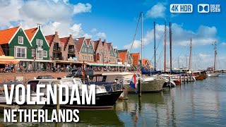 Volendam Traditional Dutch Fishing Village  🇳🇱 Netherlands 4K HDR Walking Tour [upl. by Holli]