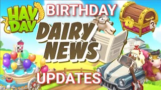 Hay Day Dairy News 12th Birthday Updates June 2024 [upl. by Justine]