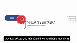 P14  Quy luật của sự vô định  The Law of Aimlessness law nature purpose [upl. by Connett]