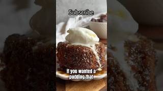 Sticky Toffee Pudding Recipe in Under 5mins [upl. by Ellinnet]