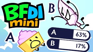 We asked TikTok to VOTE the best object — BFDI MINI [upl. by Eldred]