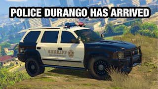 NEW Bravado Dorado Cruiser CUSTOMISATION Police Dodge Durango GTA Online [upl. by Akcirre]