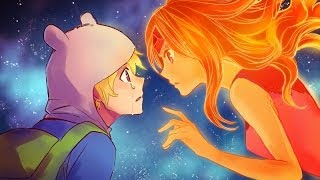 Adventure Time Finn and Flame Princess  I See Fire by Ed Sheeran [upl. by Arriaes4]