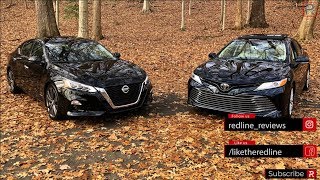 2019 Nissan Altima Vs 2019 Toyota Camry – Can Nissan Dethrone The Best Seller [upl. by Tibbs862]