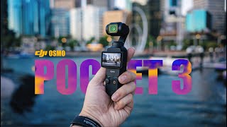 DJI OSMO Pocket 3 10Bit 4K Cinematic Plus low light test [upl. by Sosna]