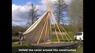 Setting Up Tipi quadripod system [upl. by Alburga]