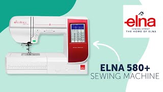 Elna 580 Sewing Machine  Sewing Street [upl. by Harolda]