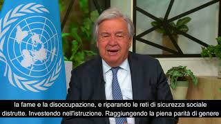 Messaggio del Segretario Generale per la plenaria del Terzo Vertice per la Democrazia [upl. by Mikihisa]