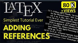 How to Generate References in LaTeX BibteX  Bibliography in LaTeX [upl. by Yesnikcm]