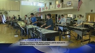 Science Hill Percussion Ensemble will perform at international conference [upl. by Karame666]