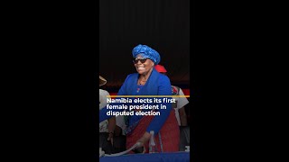 Namibia elects its first female president  AJ Shorts [upl. by Nnyliak27]