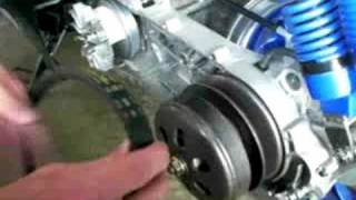 How To Change Moped Scooter Drive Belt CVT [upl. by Leoline]