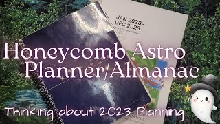 Honeycomb Co Personal Astrological Almanac Digital Review  Astrologers Planner  2023 Planning [upl. by Andre733]