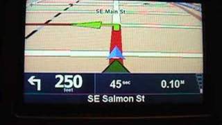 TomTom 910 Text To Speech Demo [upl. by Netsuj]