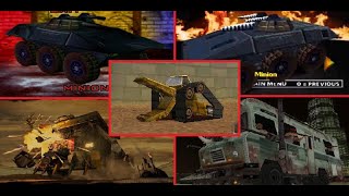 Twisted Metal  All Bosses Intros [upl. by Mckeon]