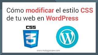 Cómo modificar el estilo CSS de una plantilla WordPress [upl. by Ynelram]